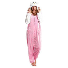 Cargar imagen en el visor de la galería, Disfraz Pijama Gato Rosa Adulto Para Carnaval Fiestas