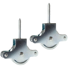 Cargar imagen en el visor de la galería, 2 pcs Poleas de Tendedero Acero Inoxidable 304 Roscada Para Tendedero de Ropa