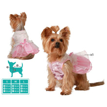 Cargar imagen en el visor de la galería, Disfraz para Perro Mascota princesa rosa con tutú