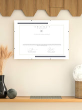 Cargar imagen en el visor de la galería, Marco de Foto de Vidrio Pack de 2 unds, portafotos sin marcos tipo de Clip, Marco Para foto