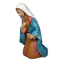 Cargar imagen en el visor de la galería, Nacimiento Belén 9 Figuras 25 cm en Resina – Portal de Belén con Reyes Magos, Sagrada Familia, Pastor y Animales – Multicolor