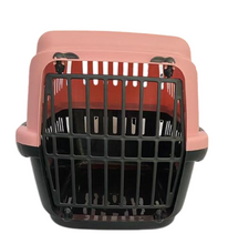 Cargar imagen en el visor de la galería, Transportin para mascota Gato, perro Cachorro , Jaula de viaje para mascota Rosa