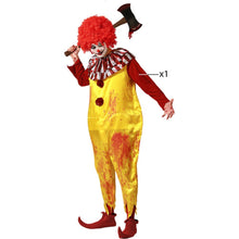 Cargar imagen en el visor de la galería, Disfraz Payaso Amarillo Hombre adulto para Halloween Carnaval Teatro