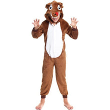 Cargar imagen en el visor de la galería, Disfraz Pijama Lobo Infantil Pijama Kigurumi Para Carnaval