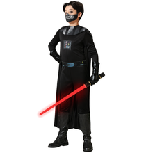 Cargar imagen en el visor de la galería, Disfraz Galaxia negro con Capa y Cinurón de Niño Infantil para Carnaval Fiesta Teatro