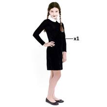 Cargar imagen en el visor de la galería, Disfraz Niña Fantasma Familia Loca Infantil Niña Para Halloween Carnaval Teatro