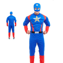 Cargar imagen en el visor de la galería, Disfraz Superhéroe Star Hombre Adulto para Carnaval Fiesta Teatro