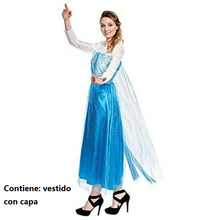 Cargar imagen en el visor de la galería, Disfraz Princesa Ice Princesa Mujer Adulto Cine y TV para Carnaval Cumpleaños