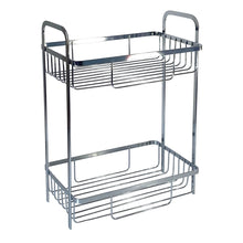 Cargar imagen en el visor de la galería, Comfortime - Estantería de Baño 2 Bandejas Iron Choeme Plated 29 x 18 x 39 cm