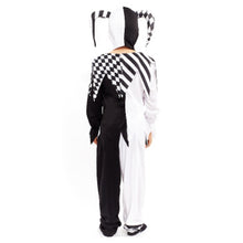 Cargar imagen en el visor de la galería, Disfraz Bufon Negro Niño Infantil Para Fiestas Halloween Carnaval Teatro