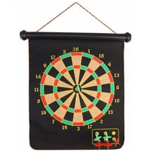 Cargar imagen en el visor de la galería, Tablero Dardos Magnéticos Doble Cara con Dardos Niños Adulto Oficina Familia Tiempo Libre Interior