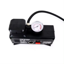 Cargar imagen en el visor de la galería, Kmt style Compresor de Aire Eléctrico 2 en 1 Para Mechero de Coche 12V y Corriente 230V, 250 PSI, 72 W, Bomba de aire Portatíl, Inflador Eléctrico Para Inflar Ruedas de Coche Bicicleta y Pelotas