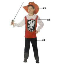 Cargar imagen en el visor de la galería, Disfraz Mosquetero Niño Infantil Héroes Fiestas Carnaval Cumpleaños
