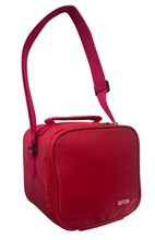 Cargar imagen en el visor de la galería, Quttin - Bolsa térmica Porta Alimentos Para Trabajo Viaje, con 2 x 1.1 L Fiambreras de plástico Cuadrada incluidas, 18 x 18 x 16.5 cm