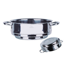 Cargar imagen en el visor de la galería, Vaporera de Acero Inoxidable Apto Para Cacerolas 20-22-24 cm - Santa Clara