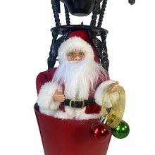 Cargar imagen en el visor de la galería, Figura SANTA CLAUS en Globo Aero Aerostático Rojo / Verde 60CM Para Decoración de Navidad - Gerimport