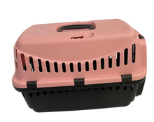 Cargar imagen en el visor de la galería, Transportin para mascota Gato, perro Cachorro , Jaula de viaje para mascota Rosa