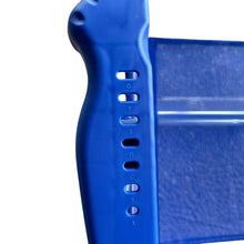 Cargar imagen en el visor de la galería, Silla Alta plegable playa estructura de aluminio tejido Textileno, transpirable y fresco, 7 posiciones 65 x 118 cm - Maxia Market