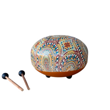 Cargar imagen en el visor de la galería, Tambor de LENGÜETA de Metal 21,5CM Tambor de lengua, 8 notas, instrumento de percusión con bolsa de transporte