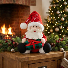 Cargar imagen en el visor de la galería, Santa Claus Navidad, figura navideña, decoración navideña, Papá Noel rojo, adorno de Navidad 2 Modelos Surtidos al Azar, 20 x 14 x 27 cm