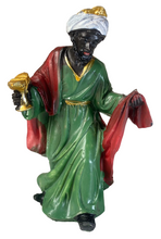 Cargar imagen en el visor de la galería, Nacimiento Resina 9 Piezas Reyes Magos María Jesús, José, angel, Aprox 11 cm Figuras Belen Pesebre Decoracion Navidad