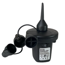 Cargar imagen en el visor de la galería, Hinchador eléctrico con 3 Adaptadores, Inflador Bomba de Aire eléctrica, 600 litros/minuto, Funcion inflar y desinflar para Colchones, Flotadores, Piscinas...