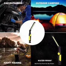 Cargar imagen en el visor de la galería, Luz Led de trabajo Plegable y regulable, recargable por USB, magnética, giratoria 360°, máx. 5 W, 230 lm Maxia Market