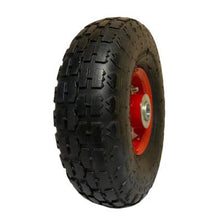 Cargar imagen en el visor de la galería, Rueda de Carretilla Inflable 136 kg 4.10/3.5-4 26cm Goma Nylon Ultra Resistente