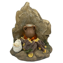 Cargar imagen en el visor de la galería, Horno Con Luz LED Intermitente belén 6 Modelos Pesebre Figuras de Para Decoracion de Navidad, envío al azar (1 unidad)