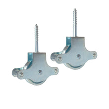 Cargar imagen en el visor de la galería, 2 pcs Poleas de Tendedero Acero Inoxidable 304 Roscada Para Tendedero de Ropa