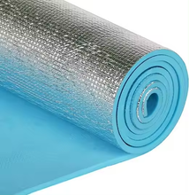 Cargar imagen en el visor de la galería, Esterilla Camping aislante Eva+Aluminio-Tapete de Espuma - Campamento, Senderismo, Picnics, Playa 180 x 50 x 0.6 cm