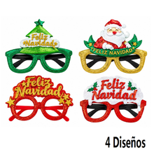 Cargar imagen en el visor de la galería, Set de 6 Gafas de Navidad – Diseños Surtidos – Gafas Festivas para Fiestas, Eventos, Fotos y Celebraciones Navideñas