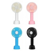 Cargar imagen en el visor de la galería, Mini Ventiladores de Mano Ventilador Portátil USB Batería Recargable 3 velocidad