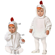 Cargar imagen en el visor de la galería, Disfraz Gallina Blanca Bebé Infantil para Carnaval Fiesta Teatro