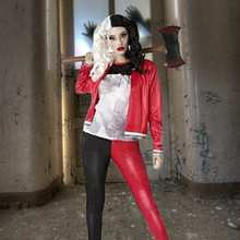 Cargar imagen en el visor de la galería, Disfraz arlequin adulto mujer Para Halloween Carnaval Teatro
