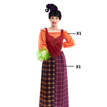 Cargar imagen en el visor de la galería, Disfraz Brunette Witch Mujer Adulto Para Halloween Carnaval Teatro