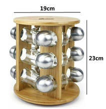 Cargar imagen en el visor de la galería, Especiero Soporte Tarros Hierbas Especias de almacenamiento varios modelos