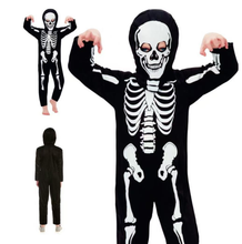 Cargar imagen en el visor de la galería, Disfraz esqueleto niño infantil para halloween carnaval fiesta teatro