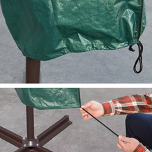 Cargar imagen en el visor de la galería, Funda Protectora para Parasol Sombrillas Gris Antracita 45x220 cm verano jardin