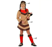 Cargar imagen en el visor de la galería, Disfraz India Niña Infantil para Fiesta de Carnaval Teatro