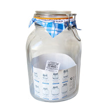 Cargar imagen en el visor de la galería, Tarro Hermético De Cristal Borgonovo Primizie Transparente