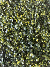 Cargar imagen en el visor de la galería, Panel de seto artificial, 60 × 40 cm planta artificial alfombra verde pared seto valla follaje panel casa boda panel, exterior hierba verdor hiedra valla privacidad pantalla