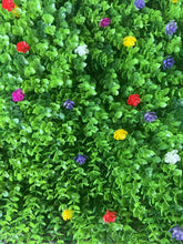 Cargar imagen en el visor de la galería, Panel de seto artificial, 60 × 40 cm planta artificial alfombra verde pared seto valla follaje panel casa boda panel, exterior hierba verdor hiedra valla privacidad pantalla