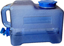 Cargar imagen en el visor de la galería, GARRAFACON con GRIFO Dispensador de agua con grifo de plástico PETG 12 L para frigorífico, Garrafa Depósito para bebidas rellenable ideal para oficina, acampada, zumos y cócteles