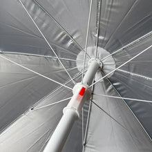 Cargar imagen en el visor de la galería, Sombrilla de Playa Inclinable con Protección UV y Aislamiento Térmico – 160, 180 y 200 cm