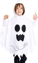 Cargar imagen en el visor de la galería, Disfraz Fantasma Blanca niño Niña Unisex infantil Para Halloween Carnaval Teatro