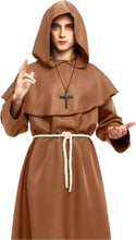 Cargar imagen en el visor de la galería, Disfraz Monje Hombre Adulto para Carnaval Fiesta Teatro Cumpleaños