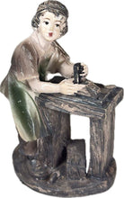 Cargar imagen en el visor de la galería, Set de 6 Figuras Pastores de Belén 10 cm – Escena Navideña en Resina