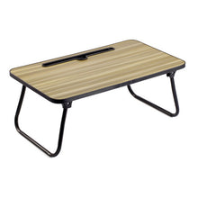 Cargar imagen en el visor de la galería, Mesita Multiuso Plegable de Madera – Escritorio Portátil para Cama o Sofá con Patas Plegables