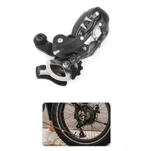 Cargar imagen en el visor de la galería, Cambio Trasero para Bicicleta 6 a 8 Velocidades – Desviador Trasero Universal para MTB y Bicicleta de Ruta